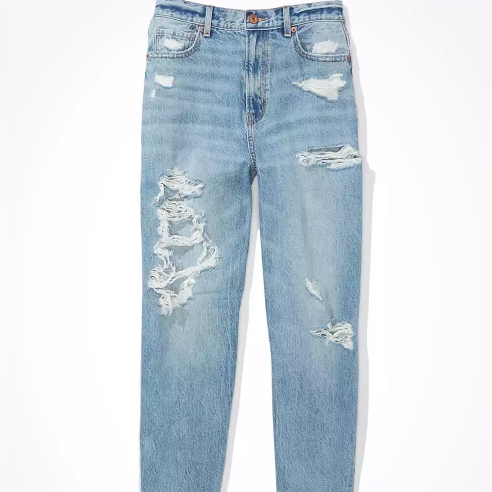 Ripped Mom Jeans